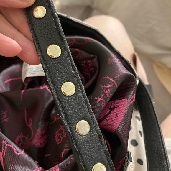 SOLD NOT AVAILABLE SOLD Betsy Johnson Hopeless Romantic Polka do tPink Lace. - Picture 4 of 6